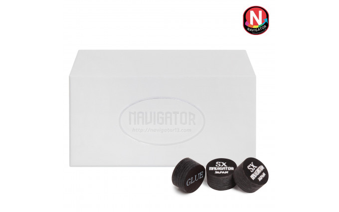 Наклейка для кия Navigator Black Snooker ø11мм SX Extra Super Soft 1шт.