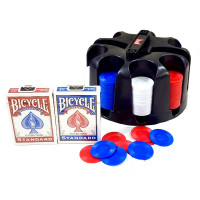 Покерный набор "Bicycle Revolving Poker Chip Rack" на 200 фишек