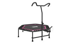 Батут UNIX line FITNESS Pink PRO (130 cm)